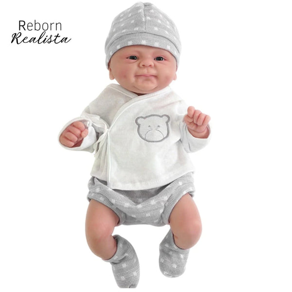 Boneco Reborn Realista Isaac (Silicone Sólido)