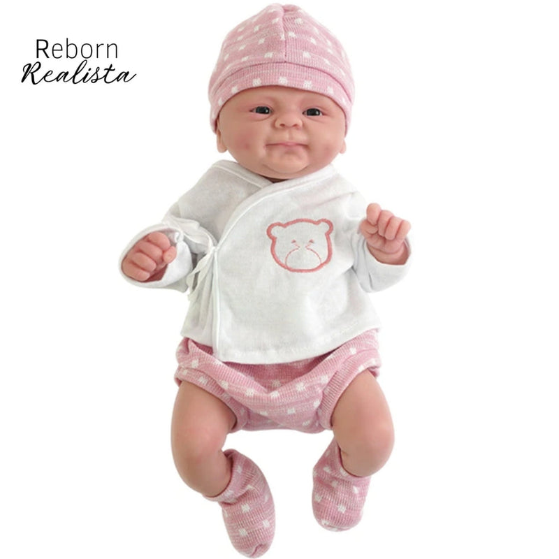 Boneca Reborn Realista Lia (Silicone Sólido)