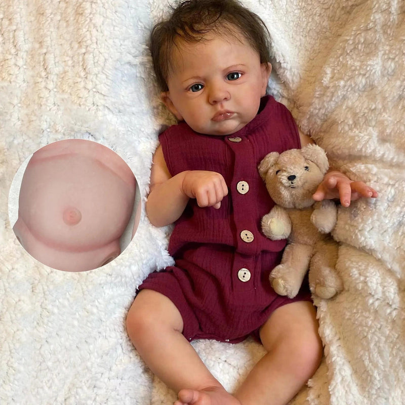 Boneco Reborn Realista Marquinhos