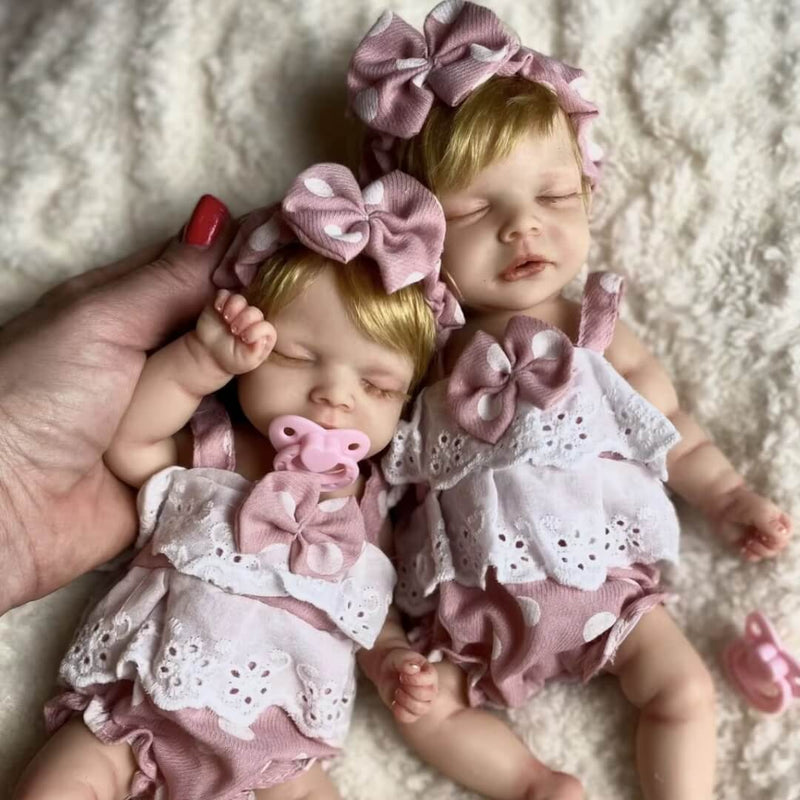Boneca Reborn Realista Nina (Silicone Sólido)
