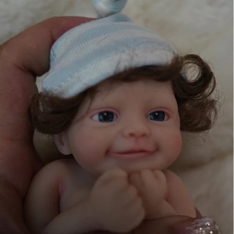 Mini Boneca Reborn Realista Jason/Loren