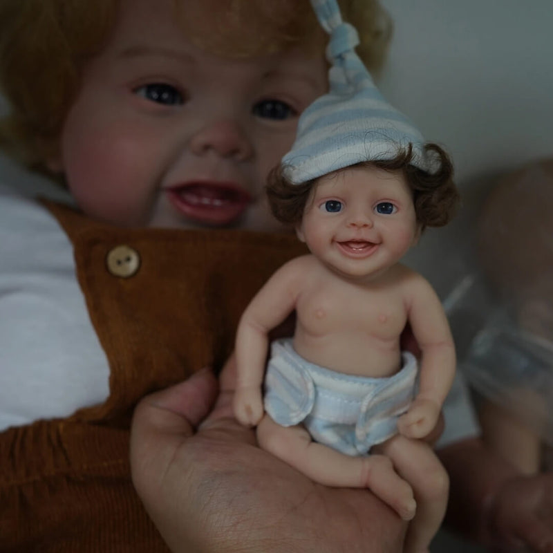 Mini Boneca Reborn Realista Jason/Loren