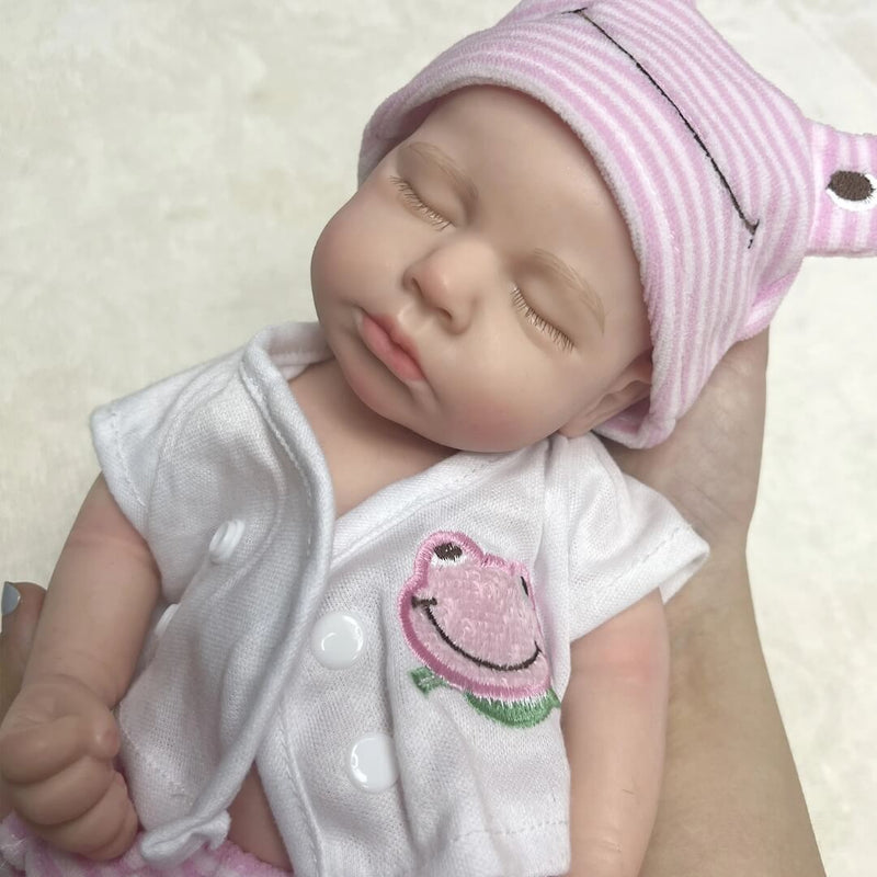 Boneca Reborn Realista Nanda (Silicone Sólido)